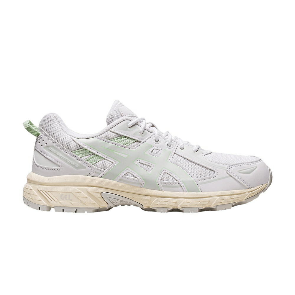 アシックス 白いこと 白いこと 薄墨色 薄墨色 \u0027WHITE GREY\u0027 スニーカー レディース ASICS WMNS GEL 6 GLACIER / WHITE GLACIER GREY