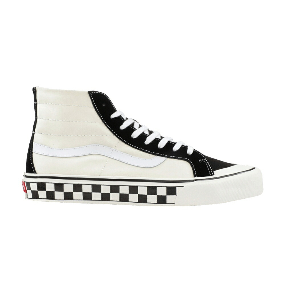 ヴァンズ バンズ 滑る御機嫌 黒いこと 黒いこと 白いこと 白いこと \u0027CHECKERS\u0027 スニーカー メンズ VANS SK8-HI 138 DECON 空想科学小説 / BLACK WHITE CHECKER
