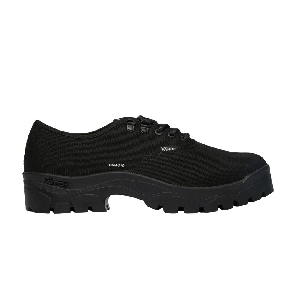 ヴァンズ バンズ オーセンティック オックスフォード 黒色 ブラック BLACK スニーカー メンズ VANS OAMC X OTW AUTHENTIC OXFORD / BLACK