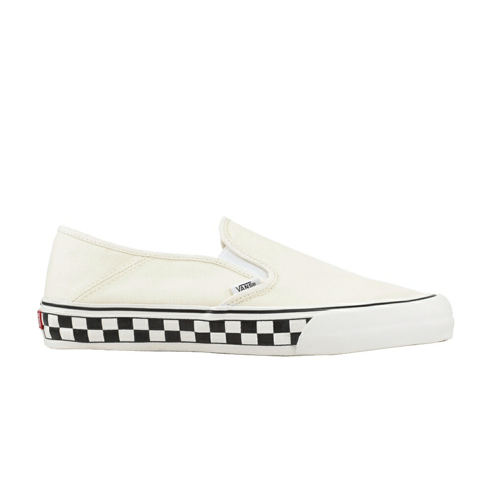 ヴァンズ バンズ スリッポン クラシック 白色 ホワイト 'SF CLASSICS' スニーカー メンズ VANS SLIP-ON / CLASSIC WHITE CHECKER