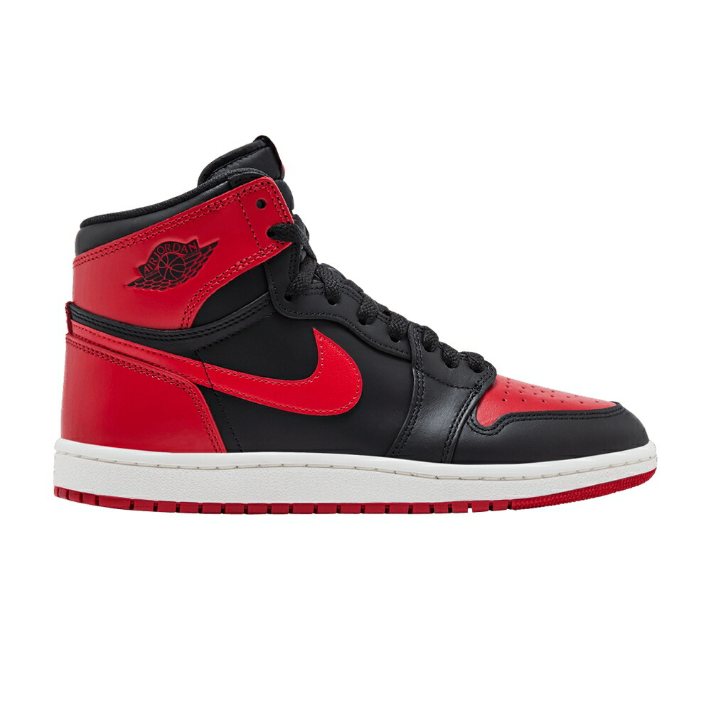ナイキ ハイ 黒色 ブラック 赤 レッド 白色 ホワイト エアジョーダン 85 BRED スニーカー メンズ AIR JORDAN AIR JORDAN 1 RETRO HIGH OG SP / BLACK VARSITY RED WHITE