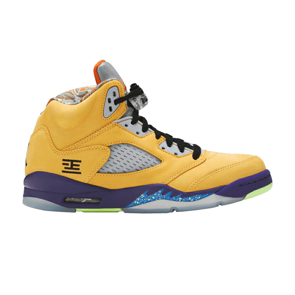 ナイキ 橙 オレンジ色 エアジョーダン \u0027WHAT THE\u0027 御坊っちゃん キッズ AIR JORDAN AIR JORDAN 5 RETRO SE GS / VARSITY MAIZE SOLAR ORANGE もの言う花 マタニティ スニーカー