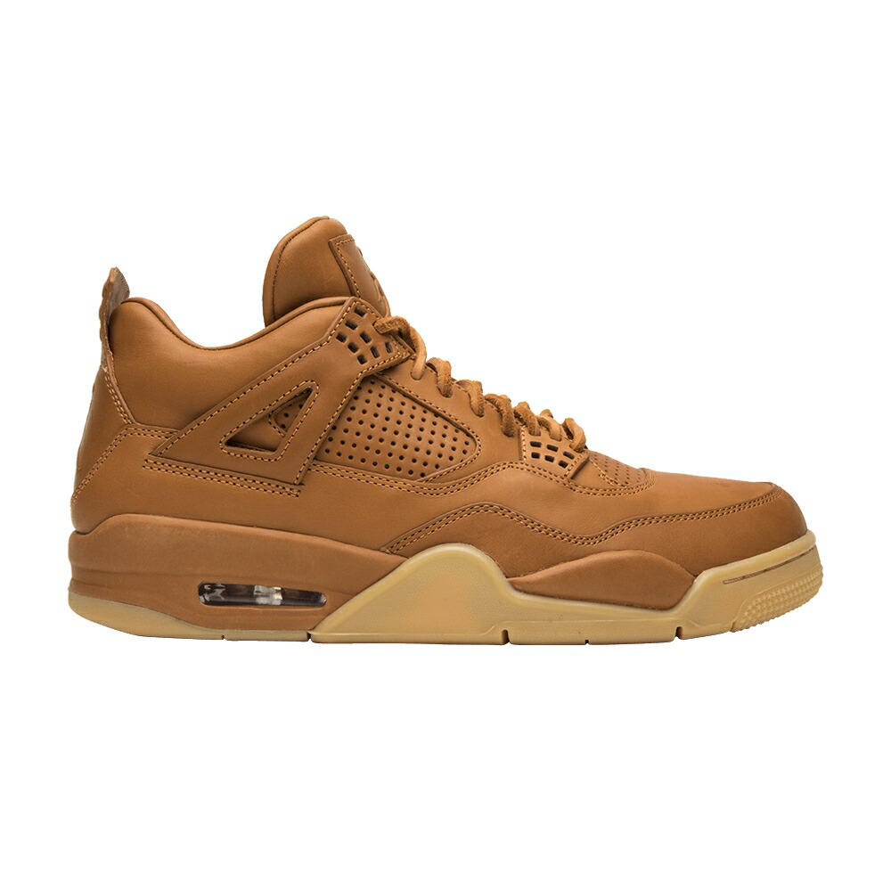 ナイキ プレミアム 黄色 イエロー エアジョーダン 'WHEAT' スニーカー メンズ AIR JORDAN AIR JORDAN 4 RETRO PREMIUM / GINGER GUM YELLOW|スニケス
