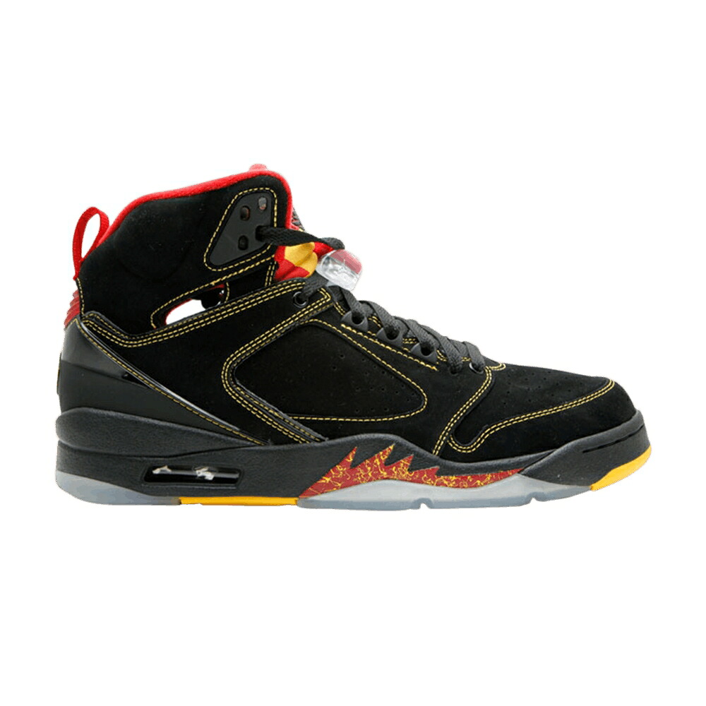 ナイキ 黒色 ブラック 赤 レッド エアジョーダン 'アトランタ ホークス' スニーカー メンズ AIR JORDAN AIR JORDAN SIXTY PLUS 'ATLANTA HAWKS' / BLACK VARSITY MAIZE VARSITY RED｜スニケス