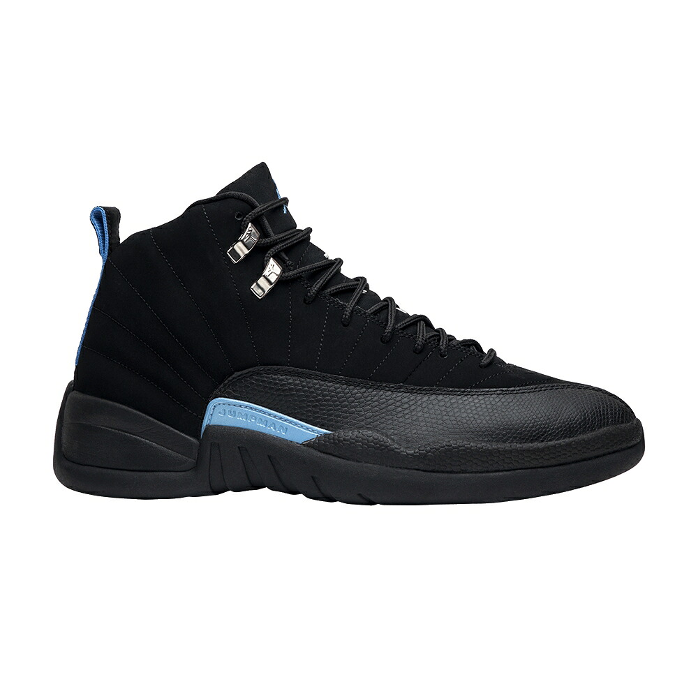 ナイキ 黒いこと 黒いこと 白いこと 白いこと 青味 青味 エアジョーダン \u0027NUBUCK\u0027 スニーカー メンズ AIR JORDAN AIR JORDAN 12 RETRO 2003 / BLACK WHITE UNIVERSITY BLUE