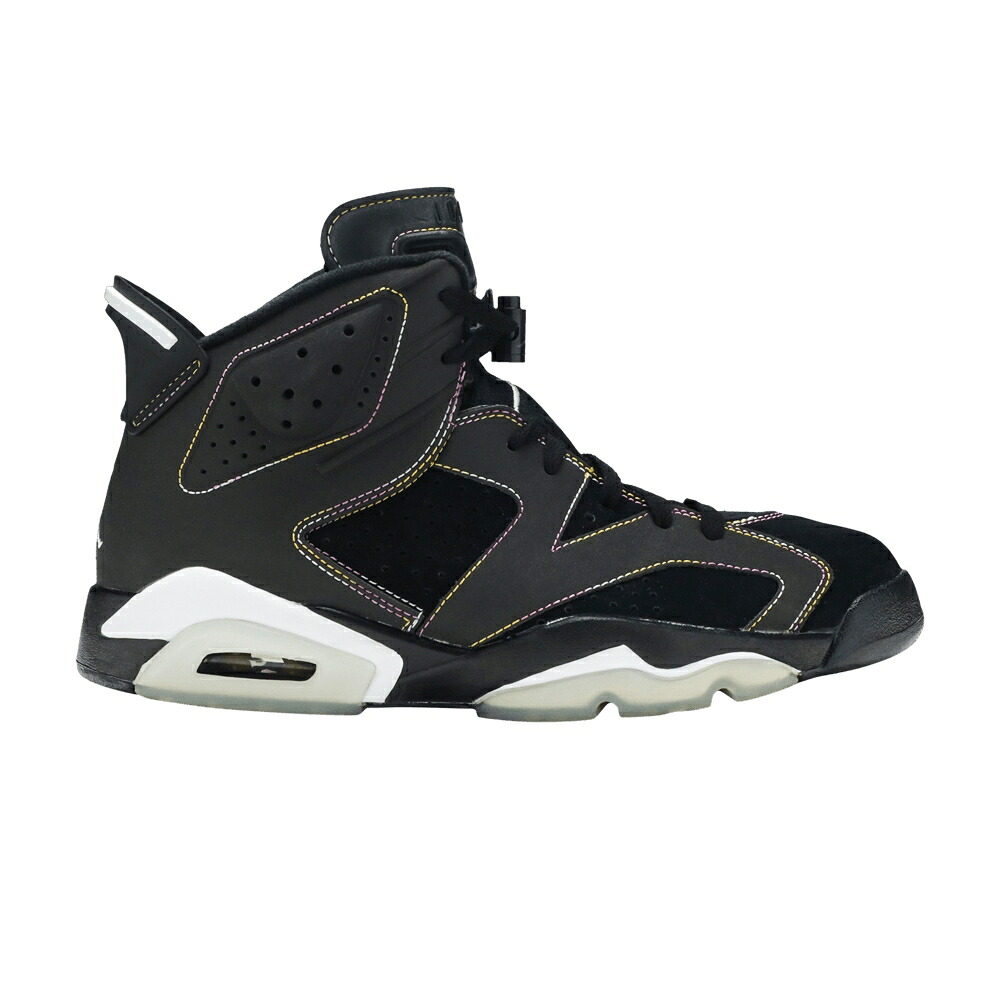 ナイキ 黒色 ブラック 紫 パープル 白色 ホワイト エアジョーダン 'LAKERS' スニーカー メンズ AIR JORDAN AIR JORDAN 6 RETRO / BLACK VARSITY PURPLE WHITE