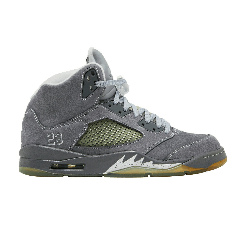 ナイキ 白いこと 白いこと 薄墨色 薄墨色 エアジョーダン \u0027WOLF GREY\u0027 スニーカー メンズ AIR JORDAN AIR JORDAN 5 RETRO 2011 / LIGHT GRAPHITE WHITE WOLF GREY