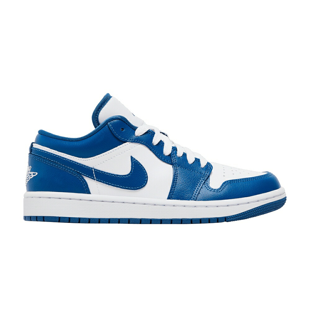 ナイキ 白いこと 白いこと 青み 青色 エアジョーダン \u0027MARINA BLUE\u0027 スニーカー レディース AIR JORDAN WMNS AIR JORDAN 1 LOW / WHITE WHITE DARK MARINA BLUE