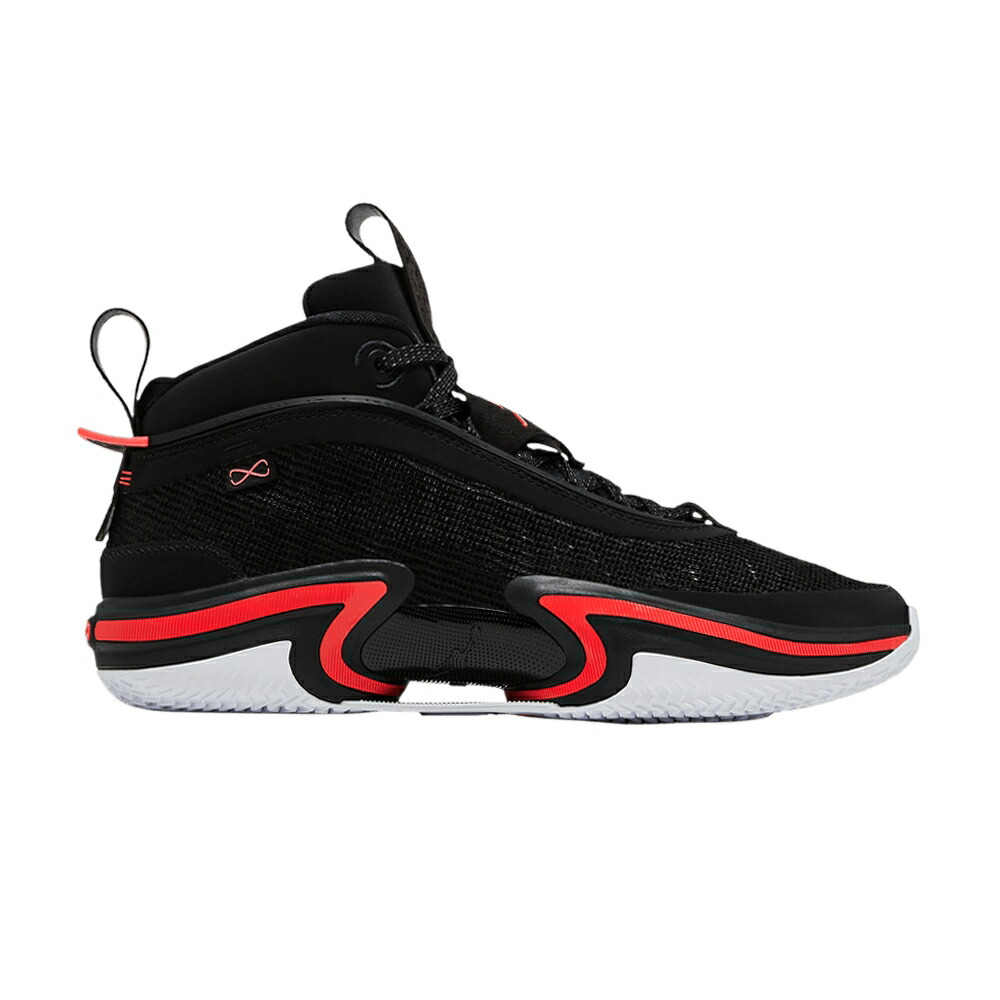 ナイキ 黒色 ブラック エアジョーダン 'BLACK INFRARED' スニーカー メンズ AIR JORDAN AIR JORDAN 36 PF / BLACK INFRARED 23
