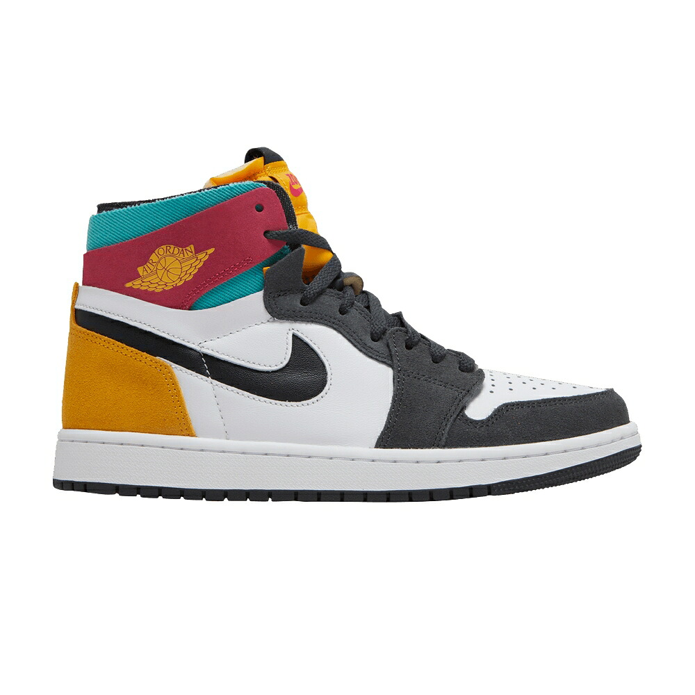 ナイキ ご機嫌 望遠レンズ エアジョーダン \u0027MULTICOLOR\u0027 スニーカー メンズ AIR JORDAN AIR JORDAN 1 HIGH ZOOM COMFORT \u0027MULTI-COLOR\u0027 /