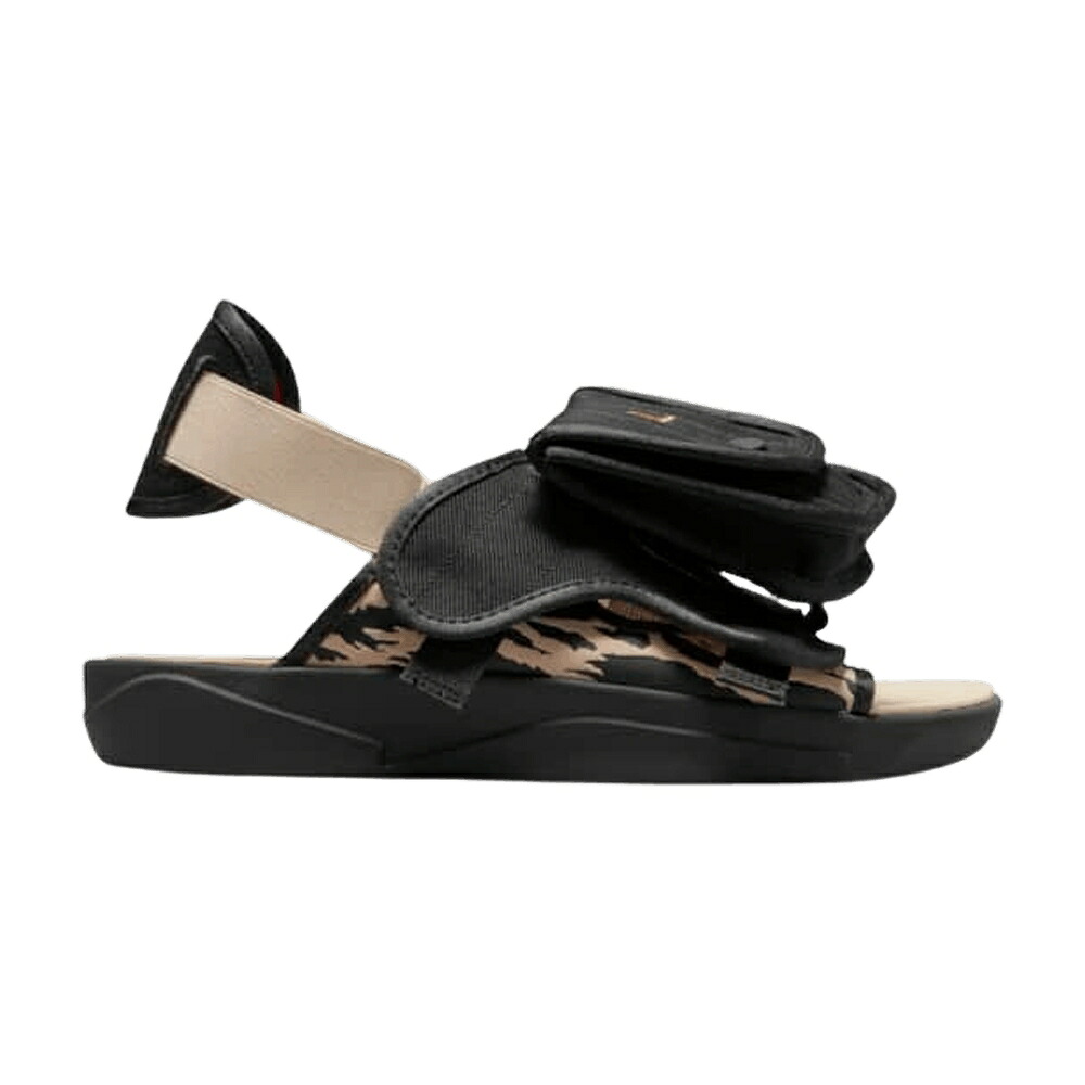 ナイキ サンダル 黒色 ブラック 赤 レッド エアジョーダン 'EVERGLADES' スニーカー メンズ AIR JORDAN SOLEFLY X AIR JORDAN LS SLIDE / BLACK SPORT RED DESERT SAIL｜スニケス