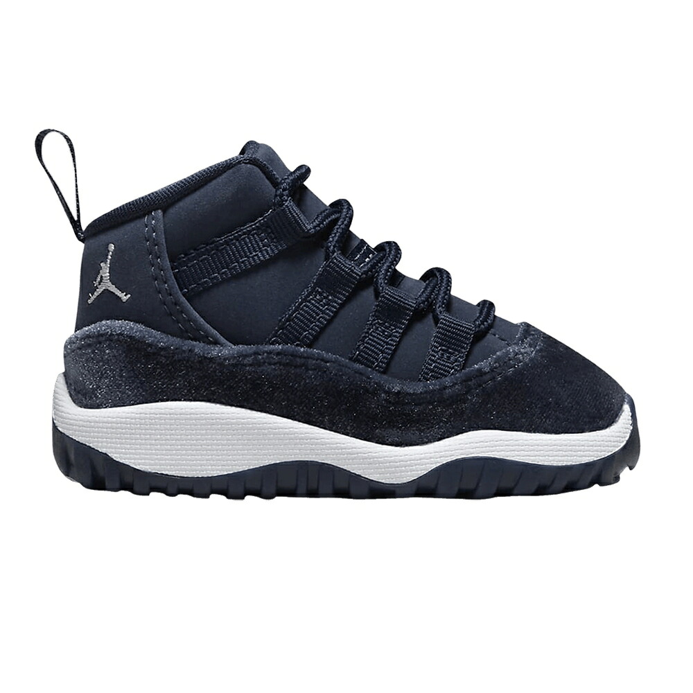 ナイキ 紺色 ネイビー 銀色 シルバー エアジョーダン 'MIDNIGHT VELVET' ベビー AIR JORDAN AIR JORDAN 11 RETRO TD NAVY / MIDNIGHT NAVY METALLIC SILVER