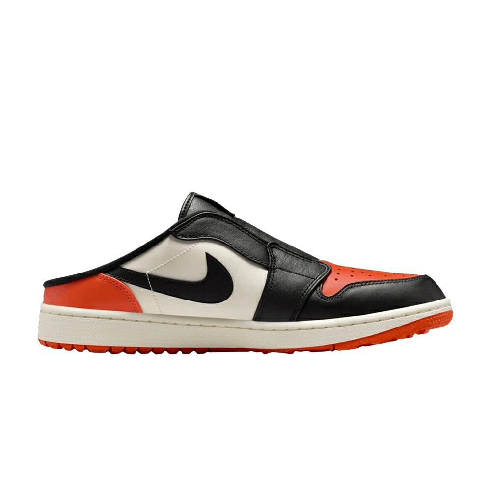 ナイキ ゴルフ 黒色 ブラック エアジョーダン HATTERED BACKBOARD スニーカー メンズ AIR JORDAN AIR JORDAN 1 MULE GOLF / STARFISH BLACK SAIL