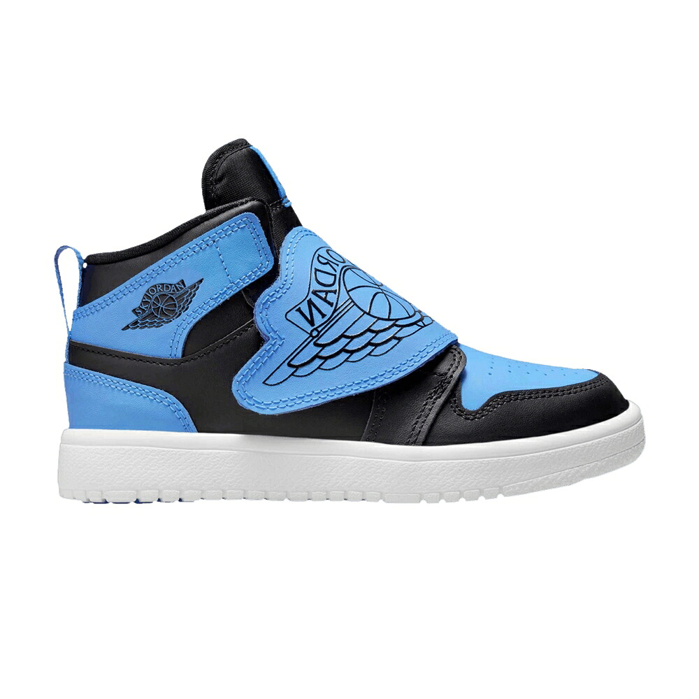 ナイキ 天の原 黒いこと 黒いこと 青碧 青碧 白いこと 白いこと エアジョーダン \u0027UNIVERSITY BLUE\u0027 お坊っちゃん キッズ AIR JORDAN AIR JORDAN SKY 1 なおなお書き / BLACK UNIVERSITY BLUE WHITE もの言う花 マタニティ スニーカー