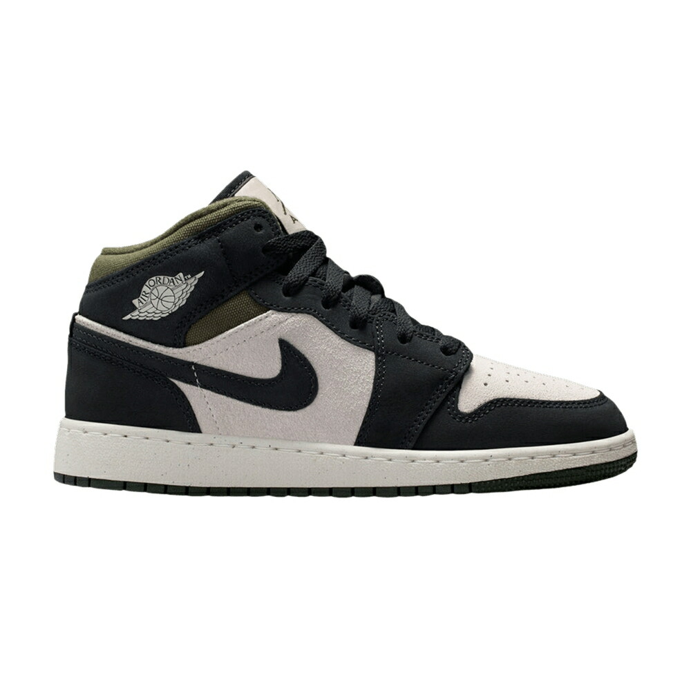 ナイキ ミッド オリーブ 赤銅色 赤銅色 エアジョーダン \u0027MEDIUM NOIR\u0027 御坊っちゃん キッズ AIR JORDAN AIR JORDAN 1 MID SE GS OLIVE OFF / LIGHT OREWOOD BROWN MEDIUM OLIVE もの言う花 マタニティ スニーカー