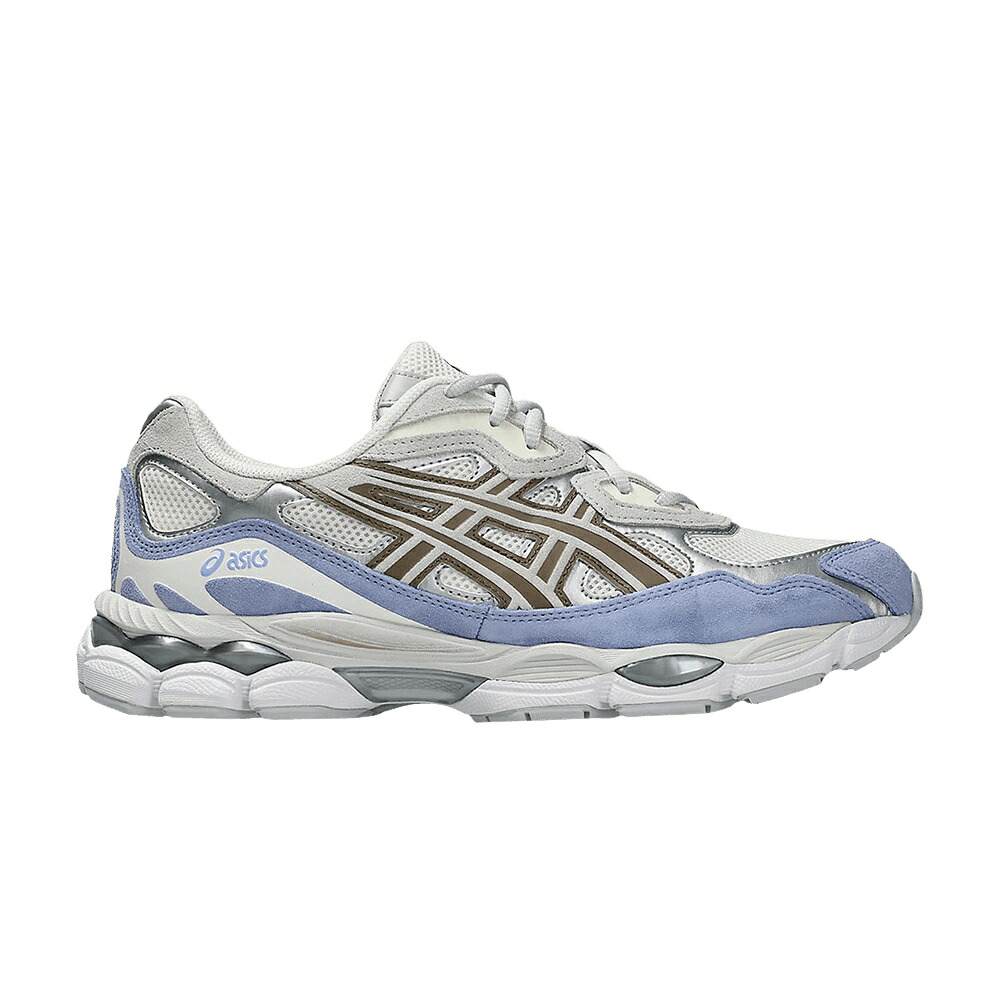 アシックス 皮膚軟化剤 薄墨色 薄墨色 \u0027CREAM BLUE\u0027 スニーカー メンズ ASICS GEL NYC PERIWINKLE / CREAM CLOUD GREY