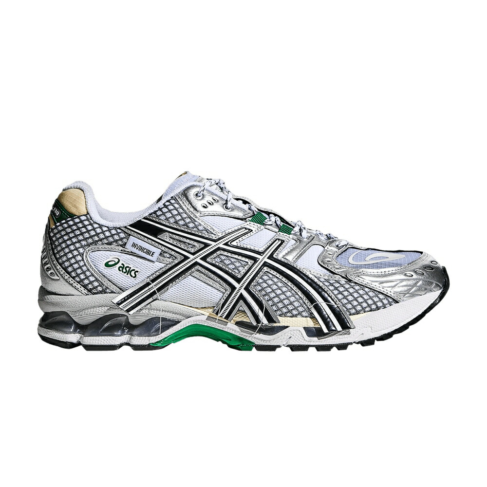 アシックス 純然たる しろがね色 しろがね色 10.1 \u0027http KALE\u0027 スニーカー メンズ ASICS INVINCIBLE X GEL NIMBUS 404 PACK - / PURE SILVER KALE