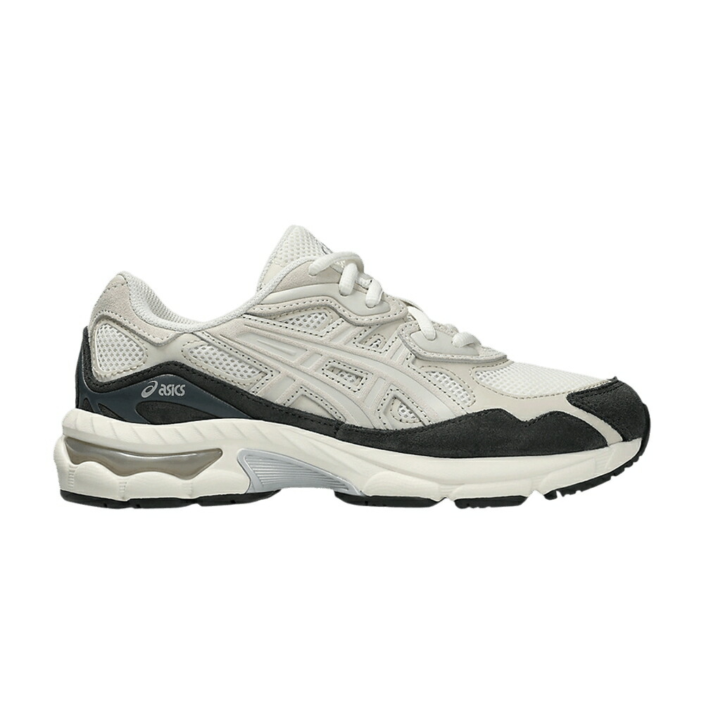 アシックス 皮膚軟化剤 薄墨色 薄墨色 \u0027CREAM GREY\u0027 お坊っちゃん キッズ ASICS GEL NYC GS SMOKE / CREAM SMOKE GREY もの言う花 マタニティ スニーカー