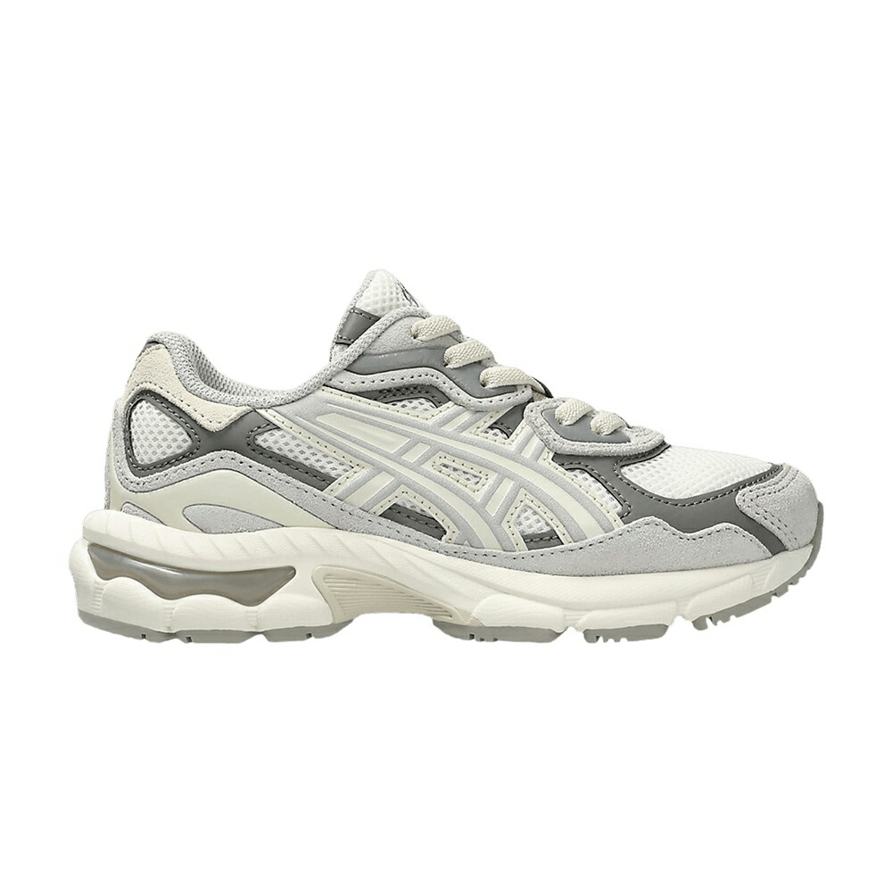 アシックス 皮膚軟化剤 薄墨色 薄墨色 \u0027CREAM GREY\u0027 お坊っちゃん キッズ ASICS GEL NYC なおなお書き OYSTER / CREAM OYSTER GREY もの言う花 マタニティ スニーカー