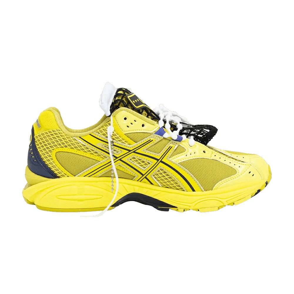 アシックス 庭球 10.1 \u0027YELLOW BLACK\u0027 スニーカー メンズ ASICS LITTLE TOKYO TABLE TENNIS X GEL NIMBUS /