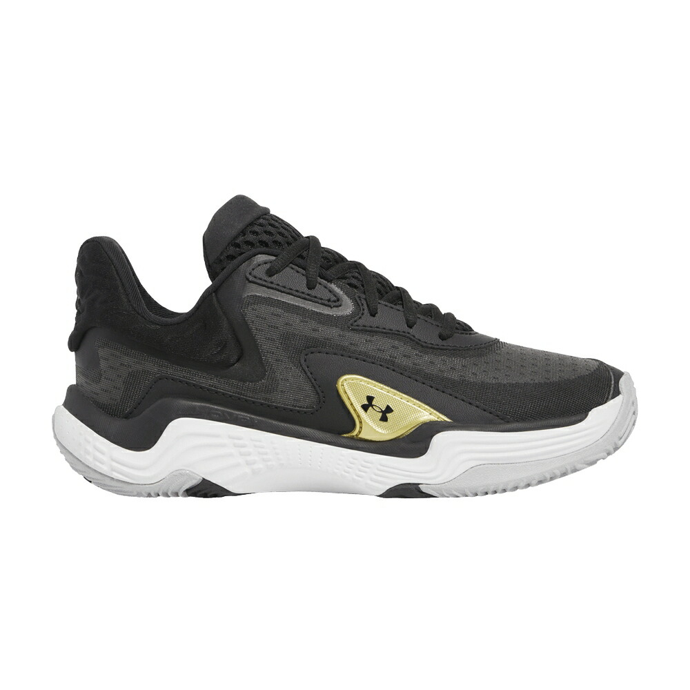 黒色 ブラック ゴールド アンダーアーマー 'BLACK GOLD' スニーカー メンズ UNDER ARMOUR UNDER ARMOUR SPAWN 7 METALLIC / BLACK METALLIC GOLD