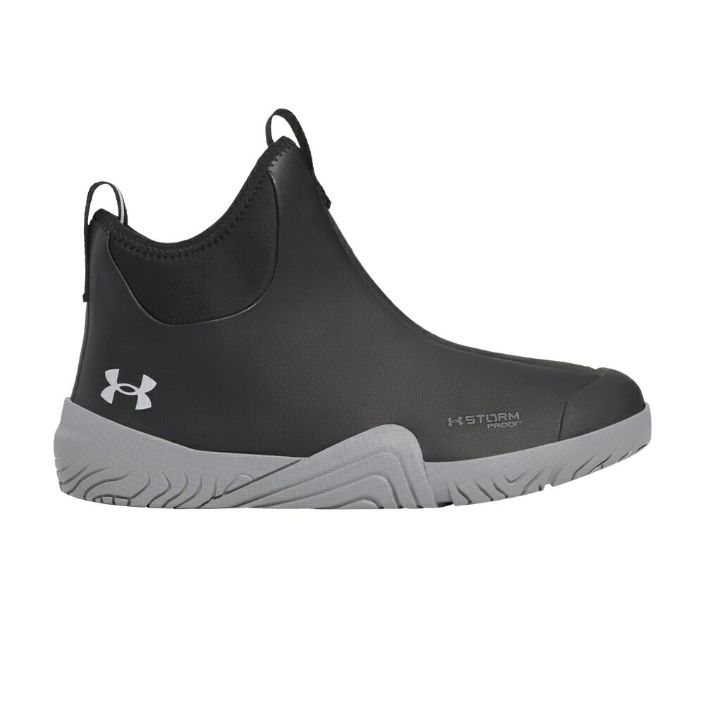 黒色 ブラック 銀色 スチール 灰色 グレー アンダーアーマー 'BLACK STEEL' スニーカー メンズ UNDER ARMOUR UNDER ARMOUR SHOREMAN / BLACK STEEL MOD GREY