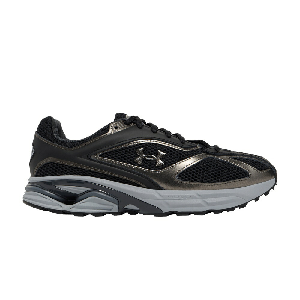 黒いこと 黒いこと アンダーアーマー \u0027METALLIC BLACK\u0027 スニーカー メンズ UNDER ARMOUR UNDER ARMOUR APPARITION / BLACK METALLIC BLACK