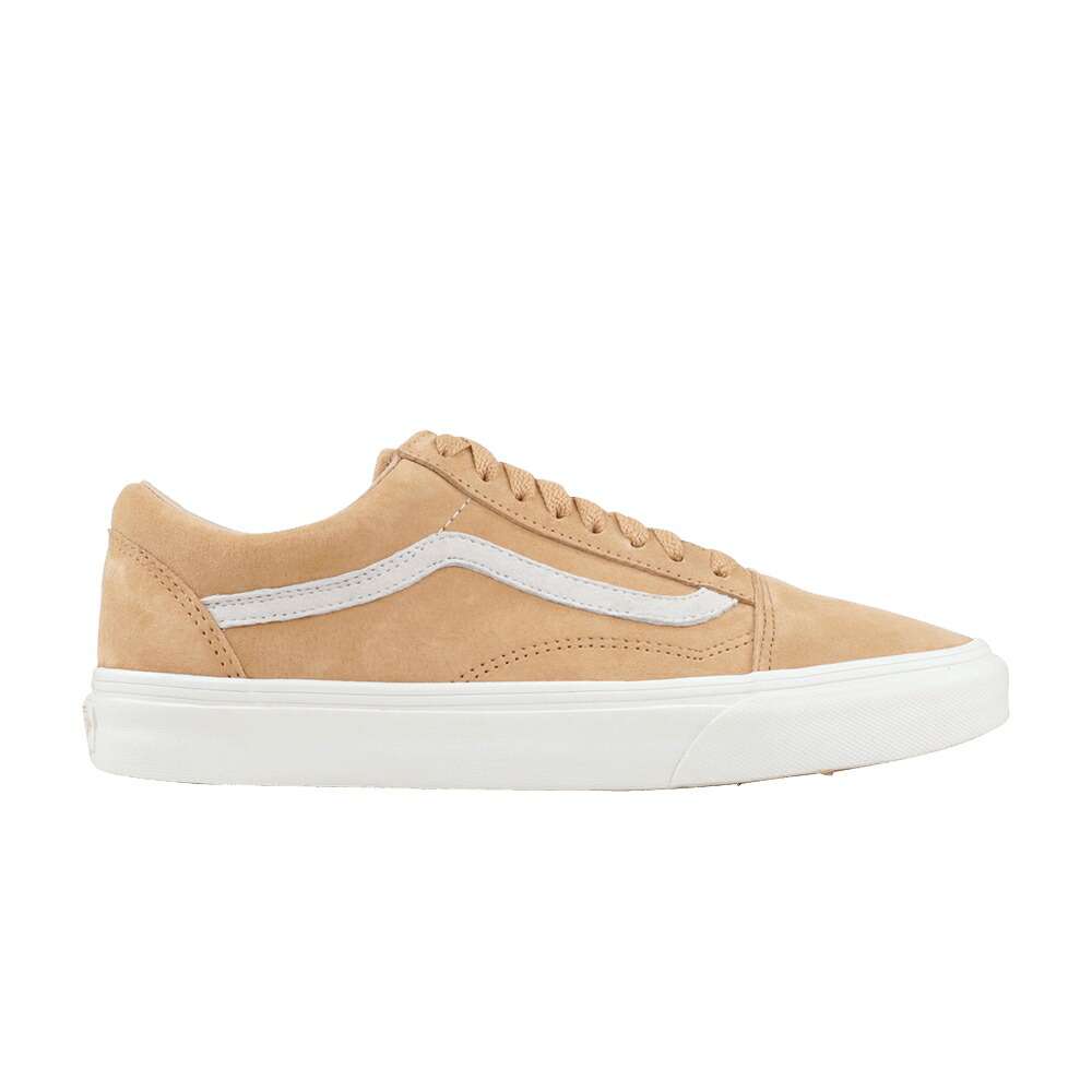 ヴァンズ バンズ 空白文字 年寄りの学校 \u0027PIG SUEDE\u0027 スニーカー メンズ VANS OLD SKOOL / PORCINI BLANC