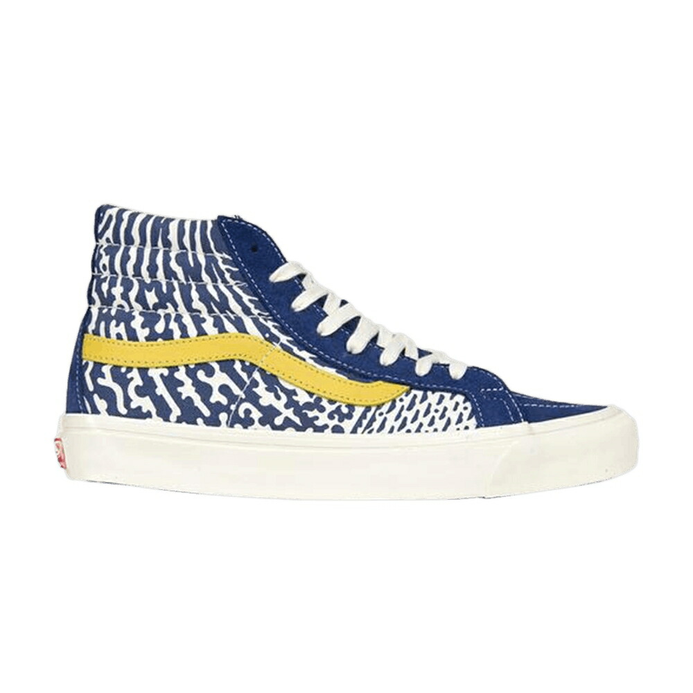 ヴァンズ バンズ スケートハイ 青色 ブルー 'ESTATE BLUE' スニーカー メンズ VANS JVH X OG SK8-HI / ESTATE BLUE