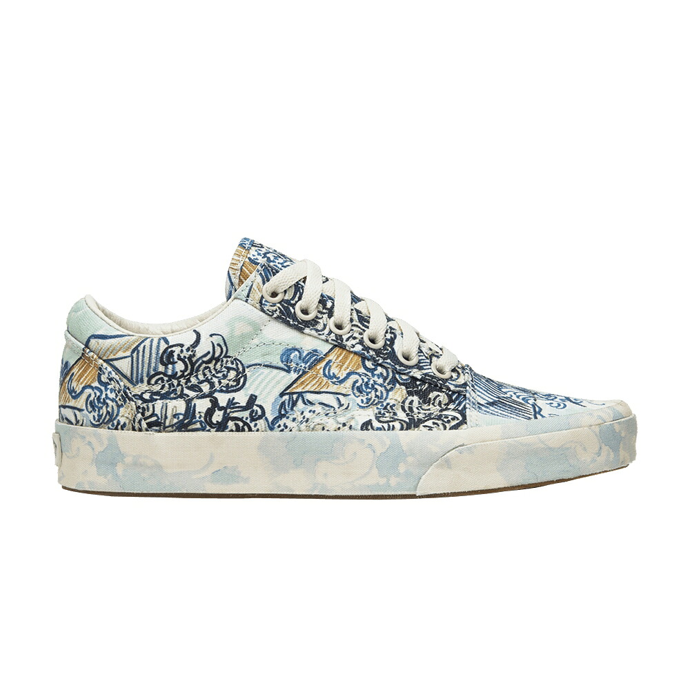 ヴァンズ バンズ オールドスクール 'OLD VINEYARD' スニーカー メンズ VANS VINCENT VAN GOGH X OLD SKOOL / TURTLEDOVE|スニケス