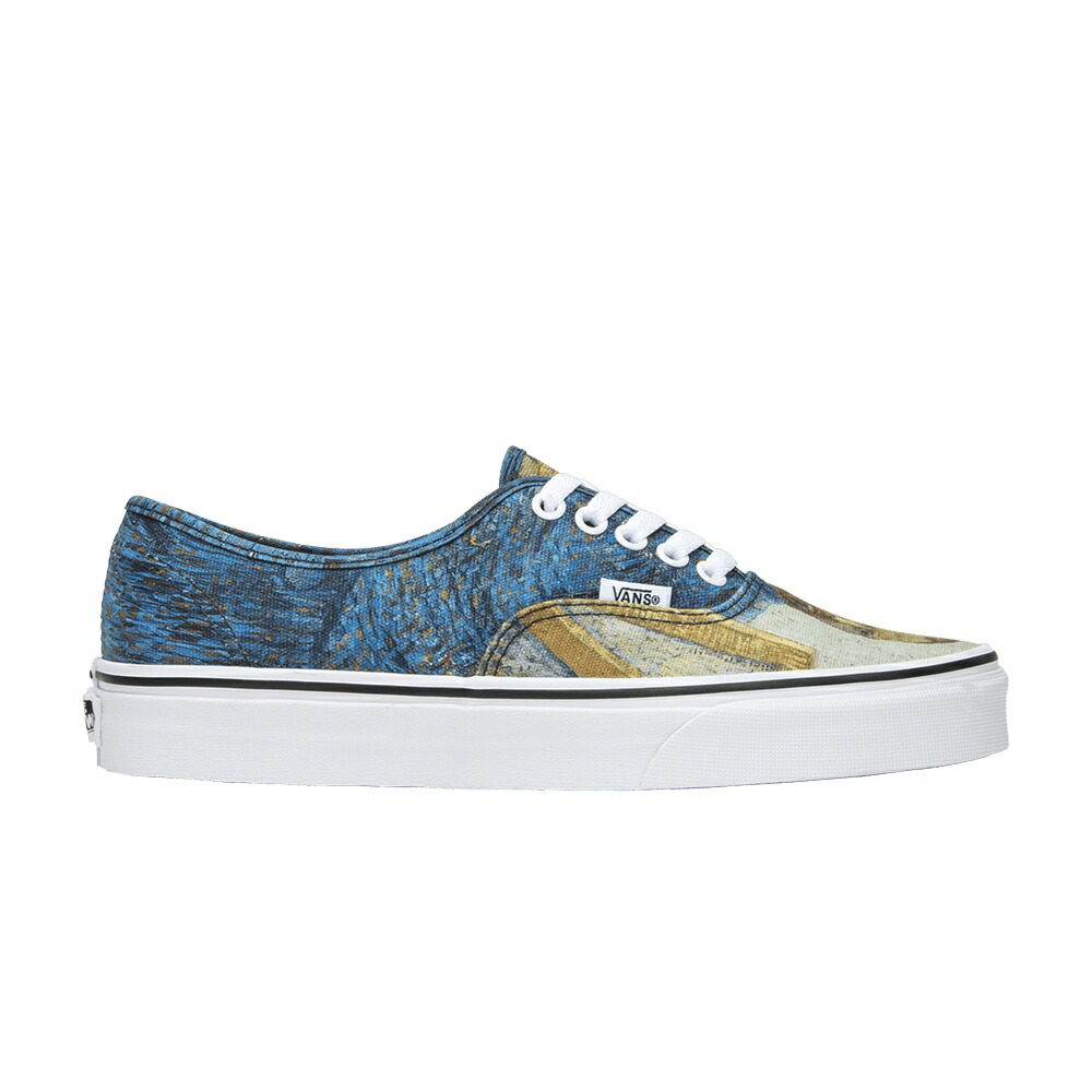 ヴァンズ バンズ オーセンティック 白色 ホワイト ELFPORTRAIT スニーカー メンズ VANS VINCENT VAN GOGH X AUTHENTIC ELF-PORTRAIT / SELF PORTRAIT TRUE WHITE