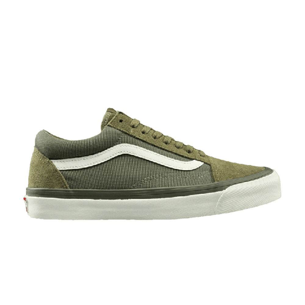 ヴァンズ バンズ ダブルタップス 緑 緑であること 年寄りの学院 \u0027GREEN\u0027 スニーカー メンズ VANS WTAPS X OLD SKOOL LX / GREEN
