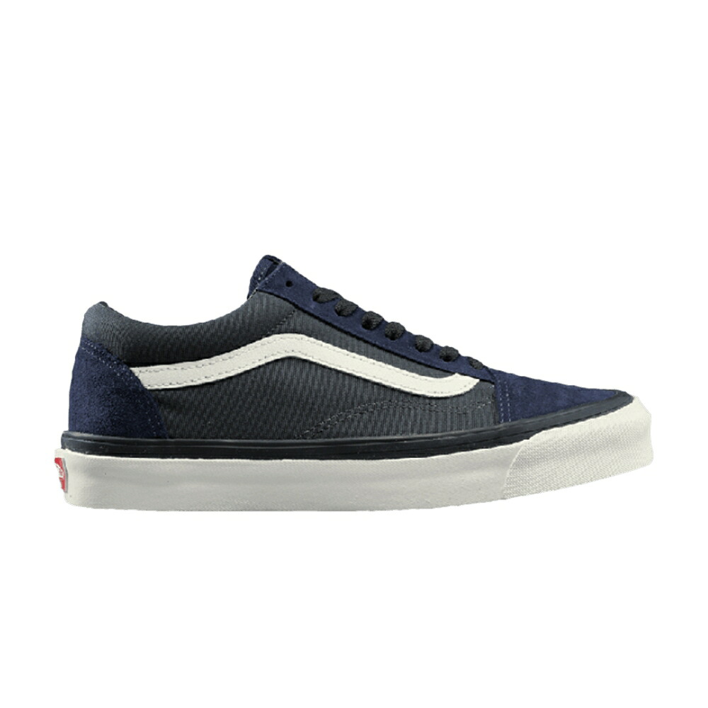 ヴァンズ バンズ ダブルタップス 御召しもの ブルース 年寄りの学院 \u0027DRESS BLUES\u0027 スニーカー メンズ VANS WTAPS X OLD SKOOL LX / DRESS BLUES