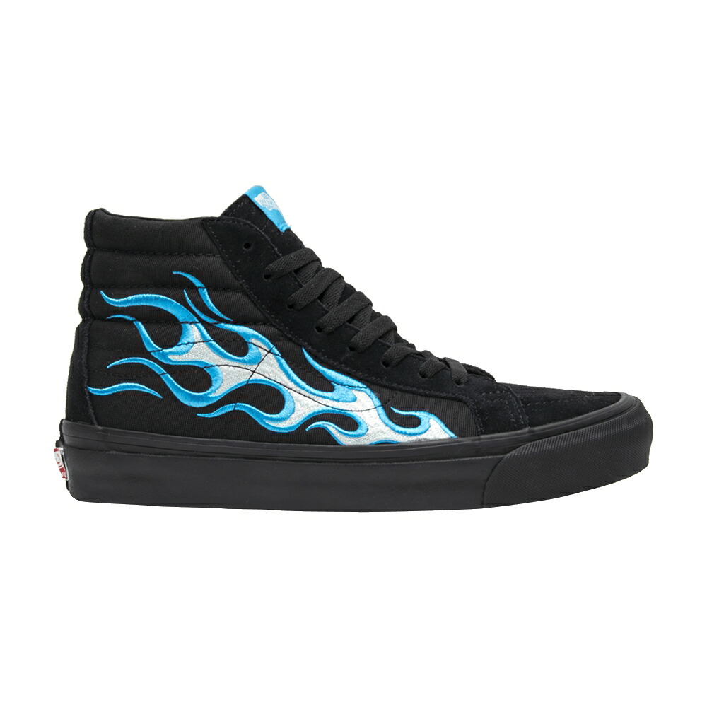 ヴァンズ バンズ ダブルタップス 青碧 青碧 滑る 御機嫌 \u0027BLUE FLAME\u0027 スニーカー メンズ VANS WTAPS X SK8 HI LX / BLUE