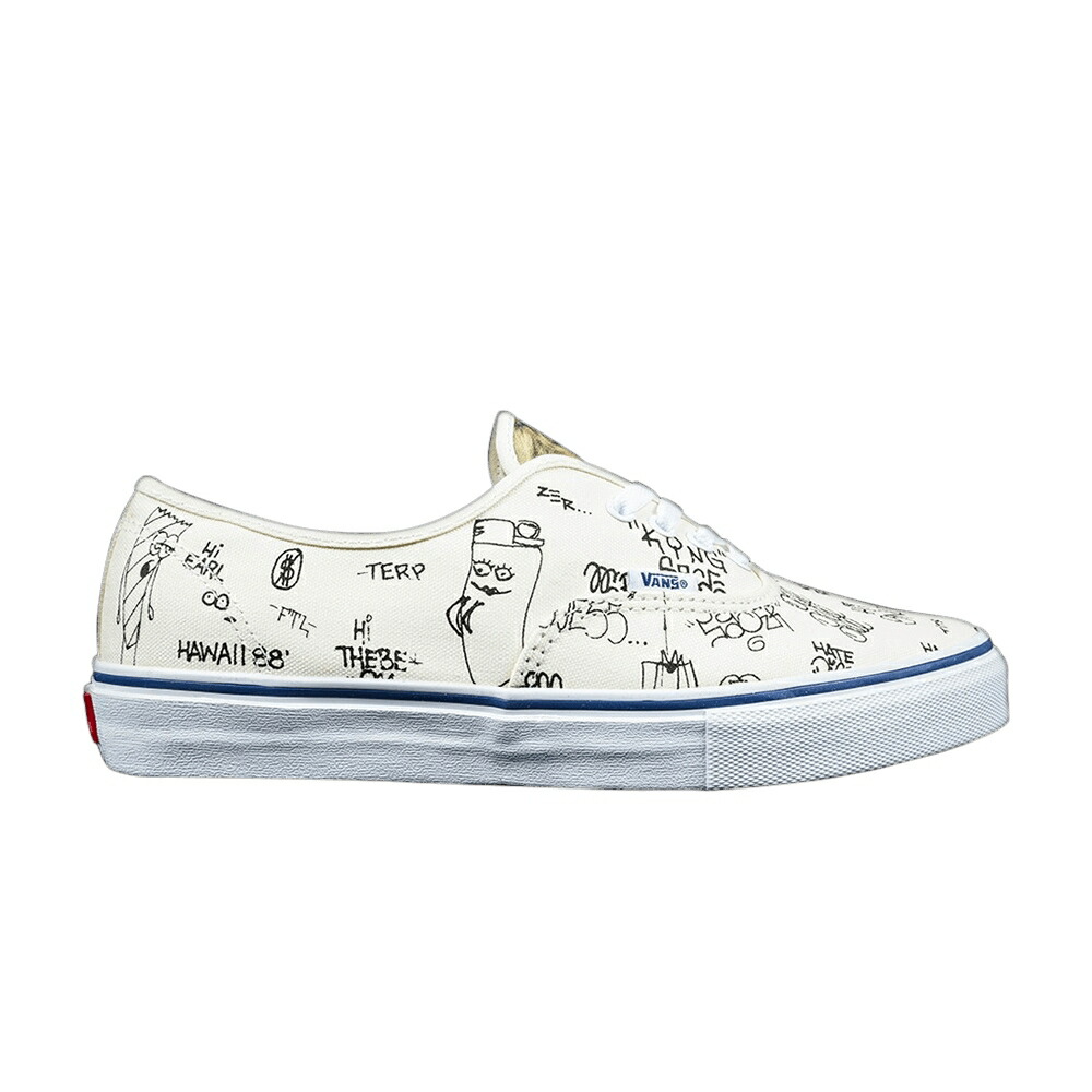 ヴァンズ バンズ オーセンティック 自然的 白いこと 白いこと スニーカー メンズ VANS JASON DILL X OG AUTHENTIC S / NATURAL WHITE
