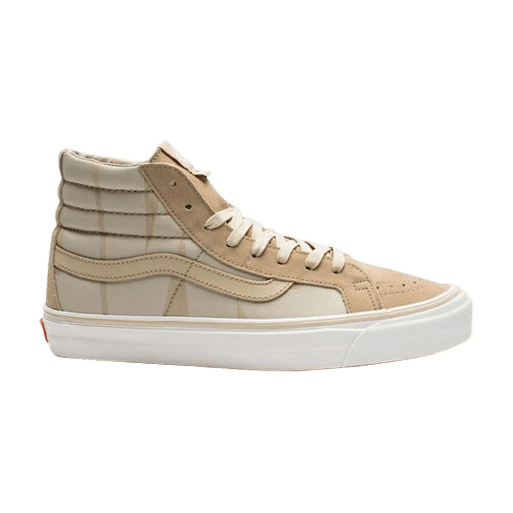 ヴァンズ バンズ アンディフィーテッド ロゴ スケート ハイ スニーカー メンズ VANS UNDEFEATED X SK8 HI OG LX / UNDFTD LOGO PEBBLE