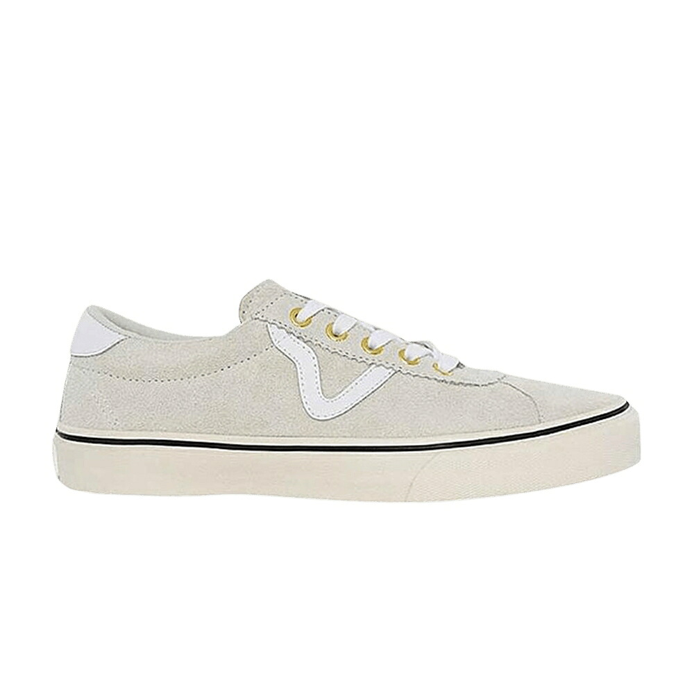 ヴァンズ バンズ クリーム 白色 ホワイト スニーカー メンズ VANS LQQK X EPOCH SPORT LX / CREAM WHITE