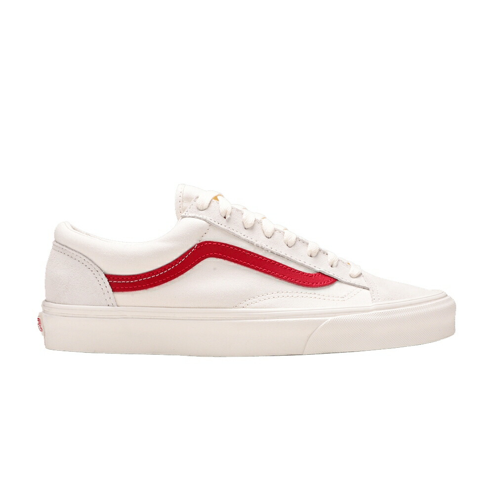 ヴァンズ バンズ 赤 レッド オールドスクール MARSHMALLOW スニーカー メンズ VANS OLD SKOOL STYLE 36 / MARSHMALLOW RACING RED