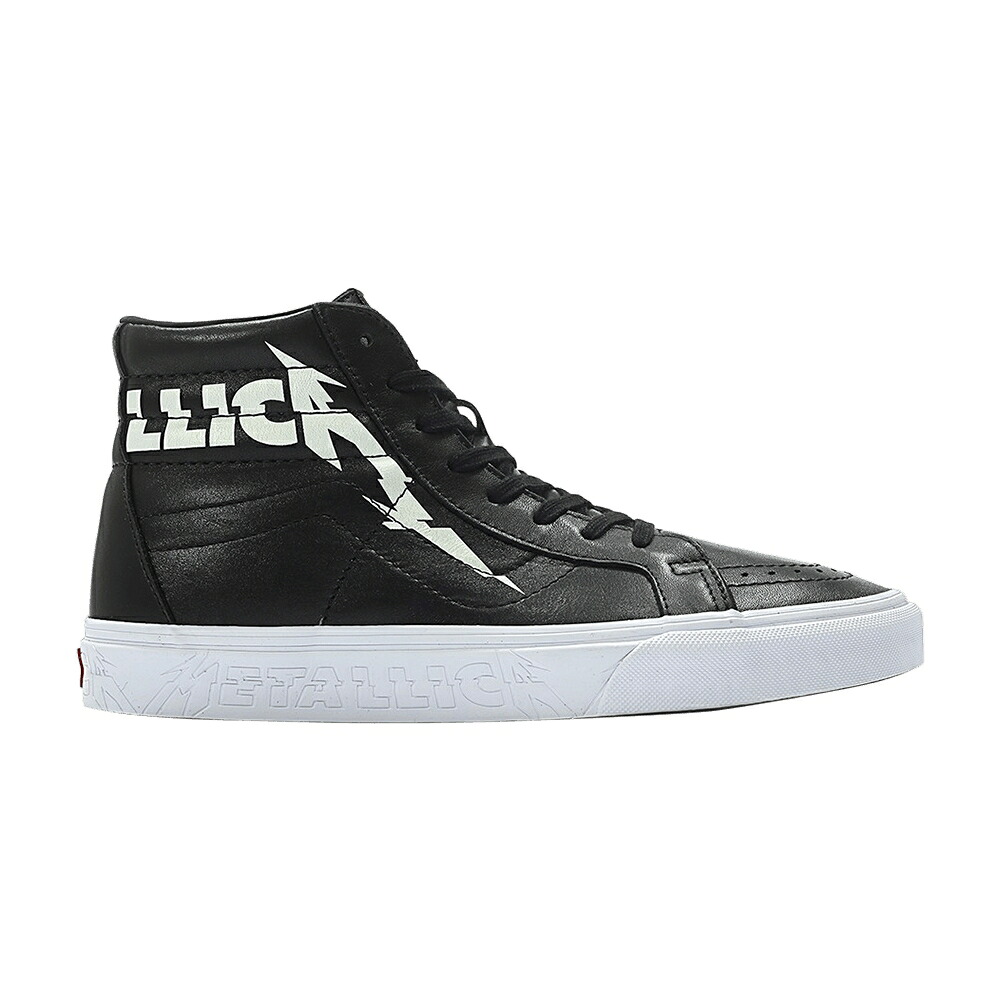 ヴァンズ バンズ 黒いこと 黒いこと 滑る ご機嫌 \u0027METALLICA\u0027 スニーカー メンズ VANS SK8 HI / BLACK BLACK