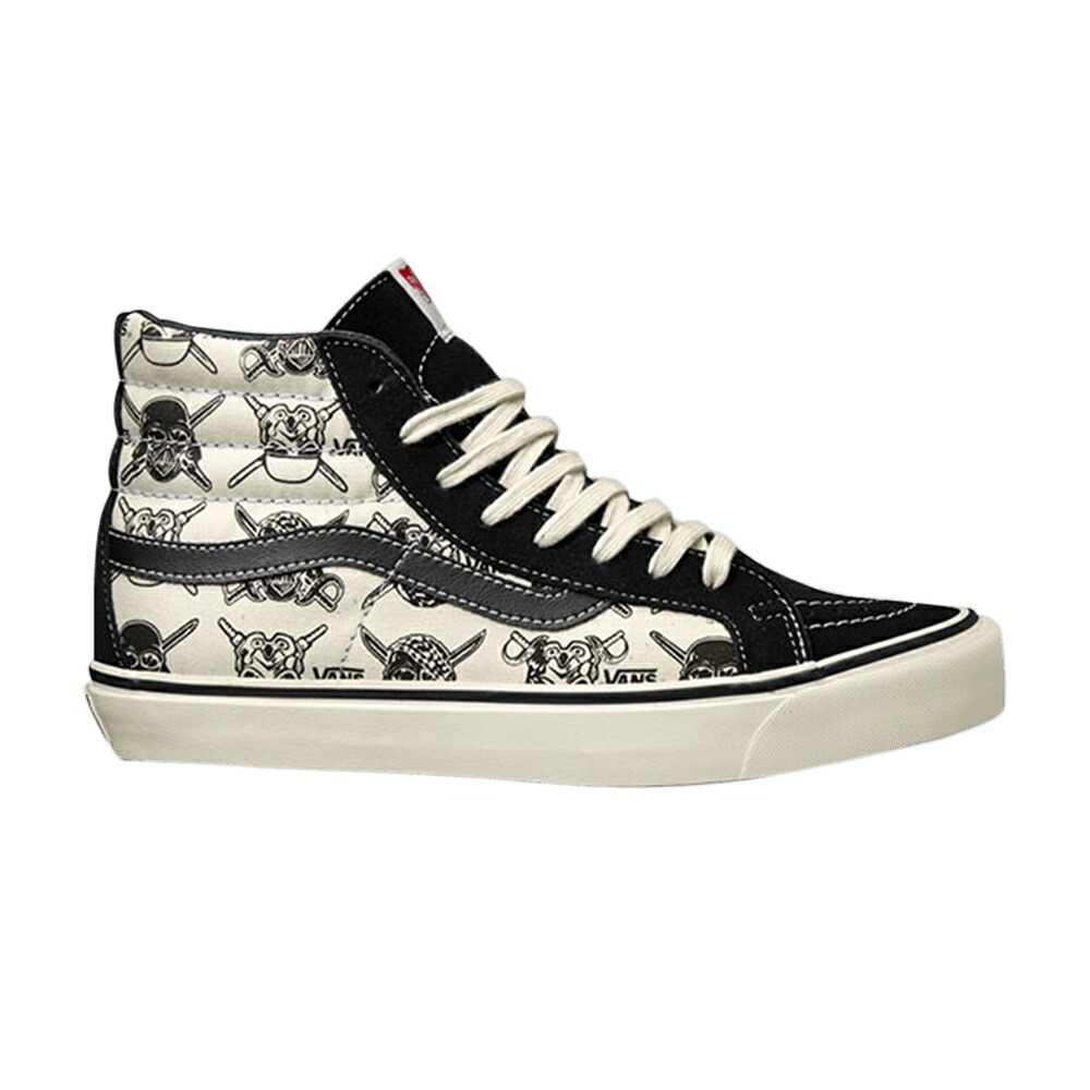 ヴァンズ バンズ スケートハイ 黒色 ブラック スターウォーズ スニーカー メンズ VANS OG SK8-HI LX TAR WARS / BLACK