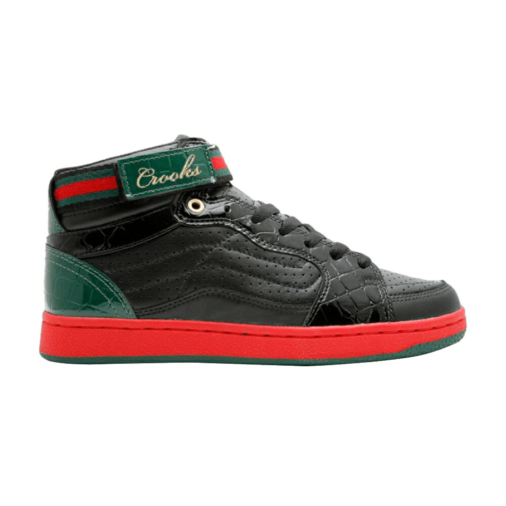 ヴァンズ バンズ 黒色 ブラック & スニーカー メンズ VANS CROOKS CASTLES X FORTY-FOUR HI / CROOKS & CASTLES BLACK|スニケス