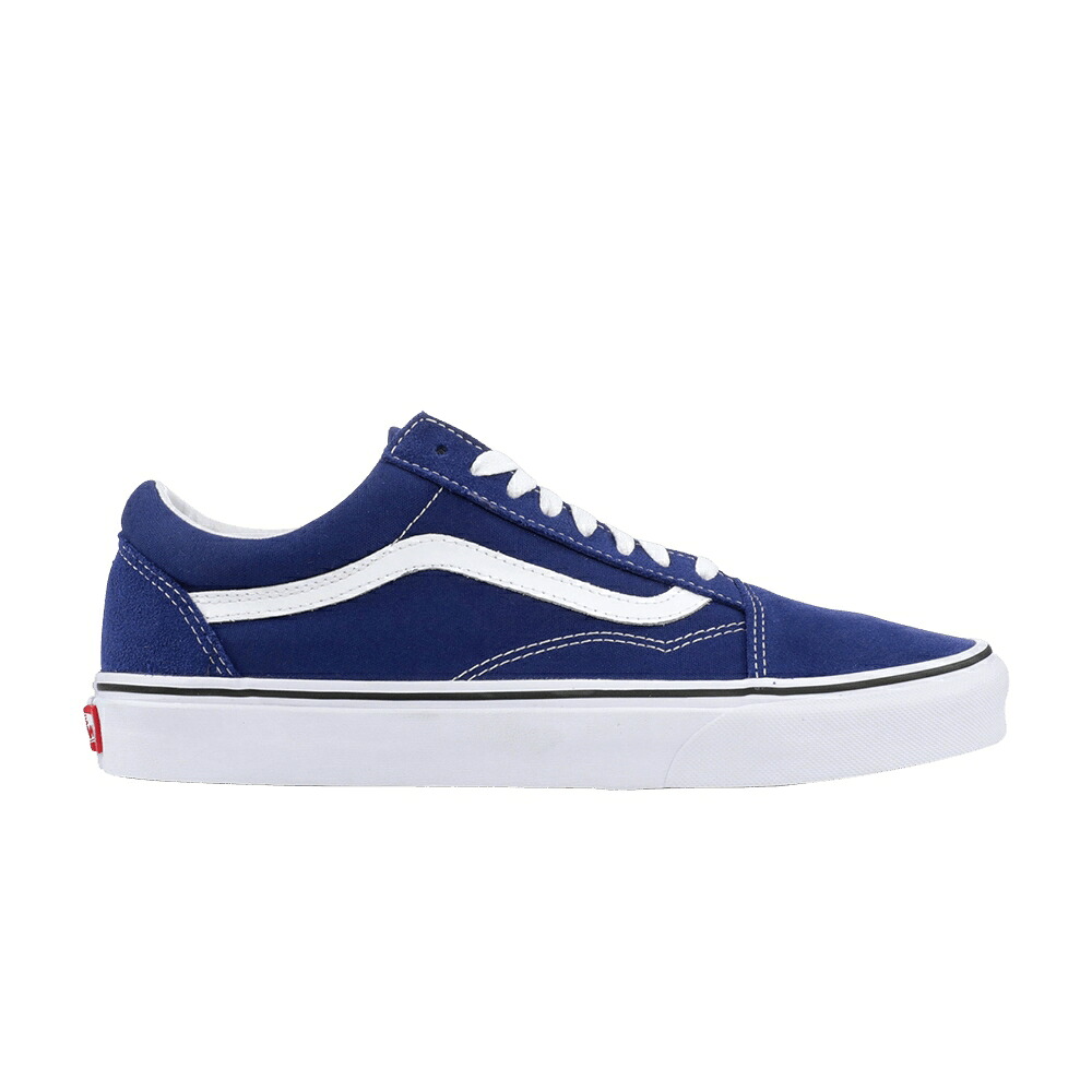 ヴァンズ バンズ 青色 ブルー 白色 ホワイト オールドスクール 'ESTATE BLUE' スニーカー メンズ VANS OLD SKOOL / ESTATE BLUE WHITE