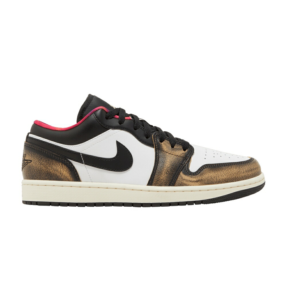 ナイキ 黒色 ブラック 白色 ホワイト エアジョーダン 'WEARAWAY TAN' スニーカー メンズ AIR JORDAN AIR JORDAN 1 LOW SE 'WEAR-AWAY - / BLACK WHITE ONYX WHITE SAIL