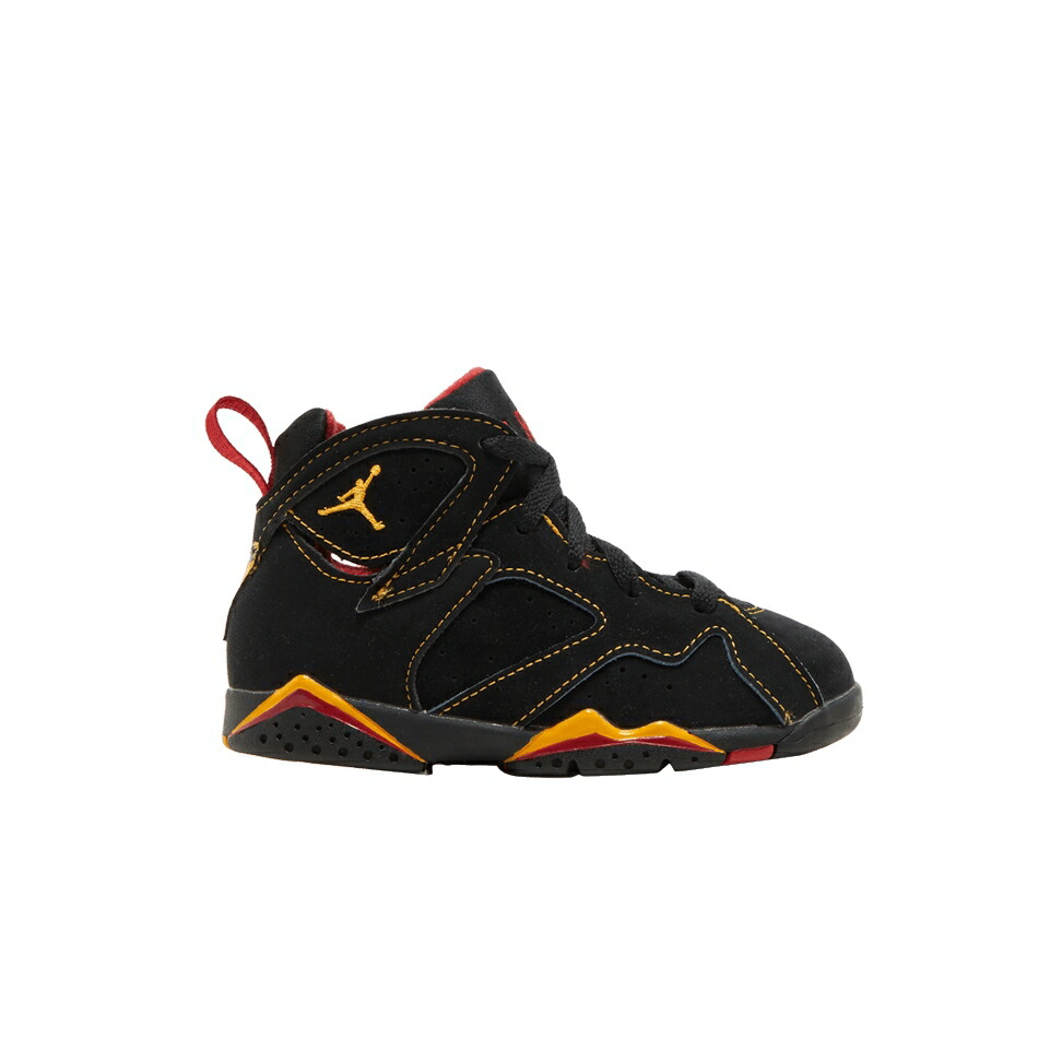 ナイキ 黒色 ブラック 赤 レッド エアジョーダン 'CITRUS' ベビー AIR JORDAN AIR JORDAN 7 RETRO TD 2022 / BLACK CITRUS VARSITY RED