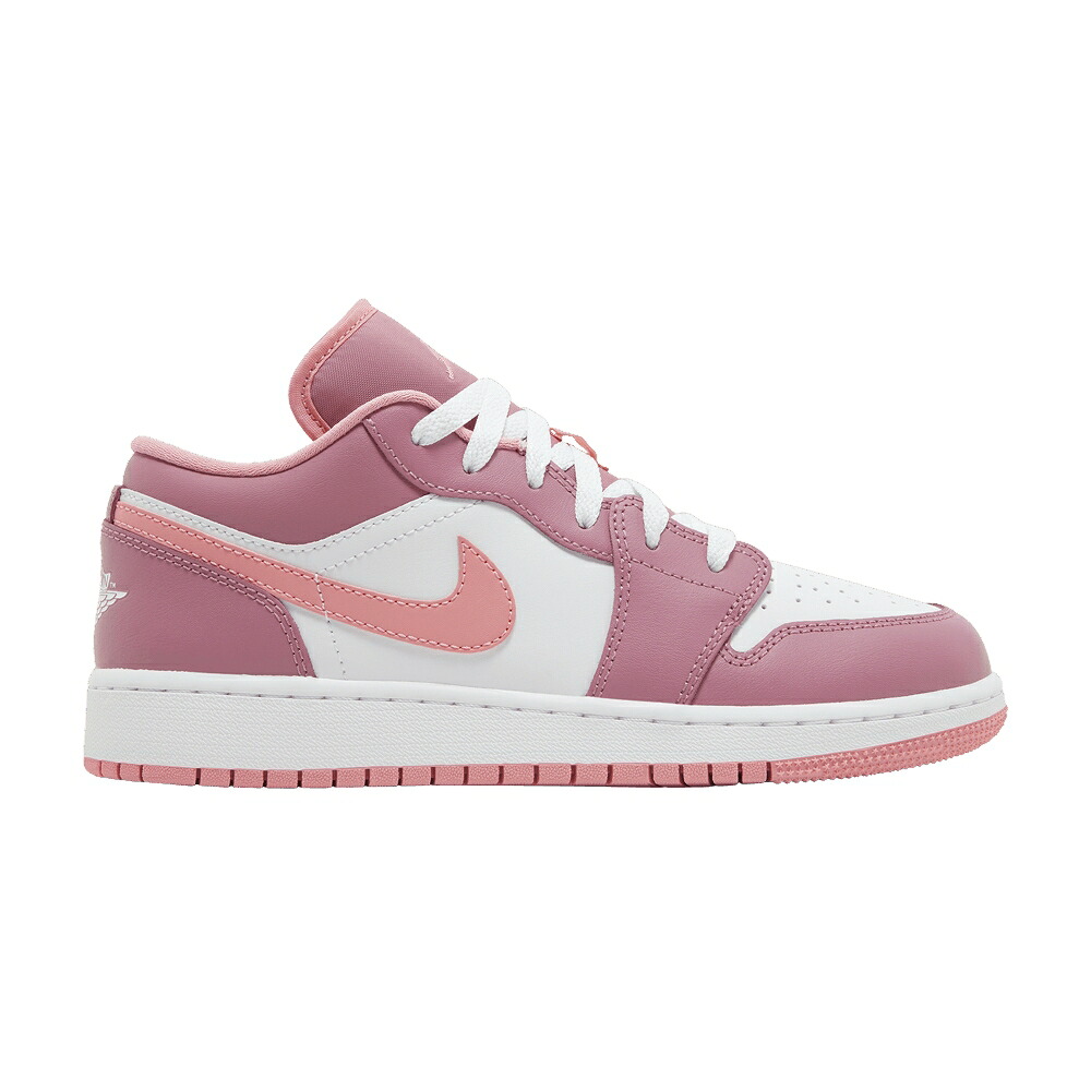ナイキ 白いこと 白いこと エアジョーダン \u0027DESERT BERRY\u0027 御坊っちゃん キッズ AIR JORDAN AIR JORDAN 1 LOW GS / DESERT BERRY CORAL CHALK WHITE もの言う花 マタニティ スニーカー