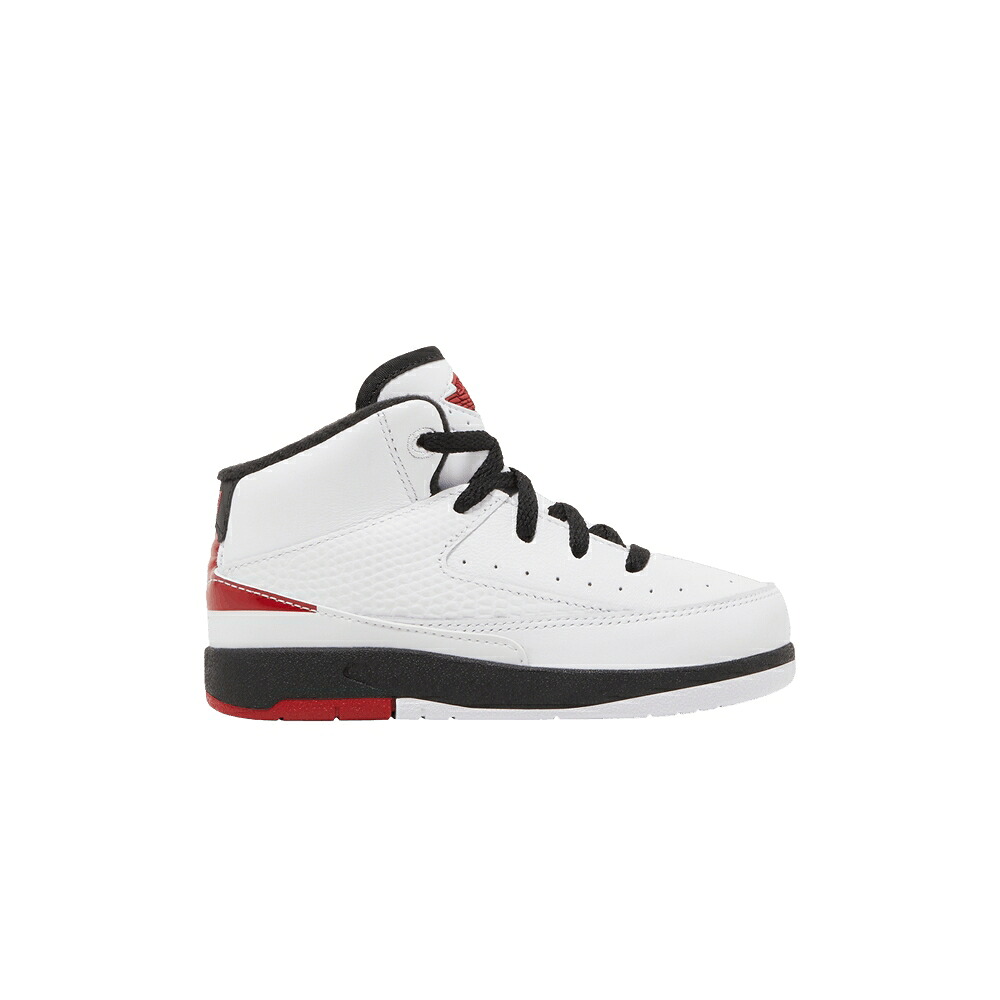 ナイキ 白色 ホワイト 赤 レッド 黒色 ブラック エアジョーダン 'CHICAGO' ベビー AIR JORDAN AIR JORDAN 2 RETRO TD 2022 / WHITE VARSITY RED BLACK 28,045円