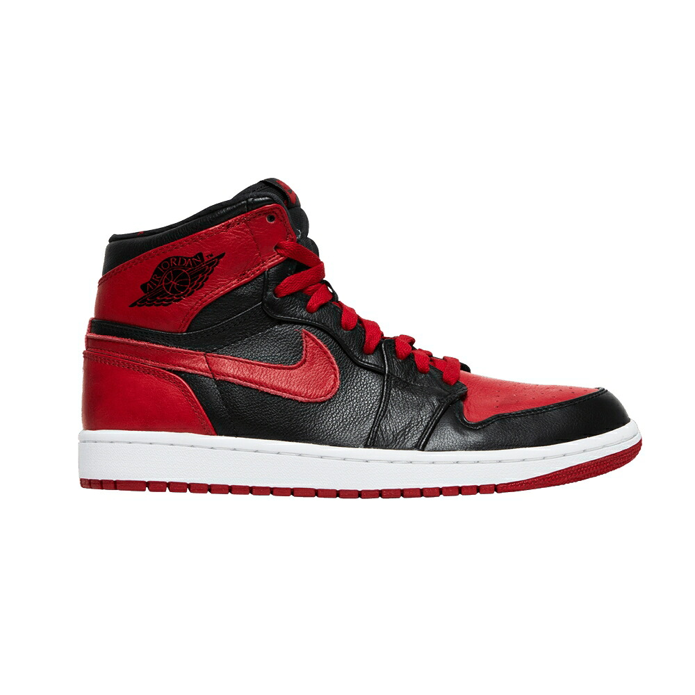 ナイキ ハイ 黒色 ブラック 赤 レッド 白色 ホワイト エアジョーダン 'BANNED' スニーカー メンズ AIR JORDAN AIR JORDAN 1 RETRO HIGH 2011 / BLACK VARSITY RED WHITE|スニケス