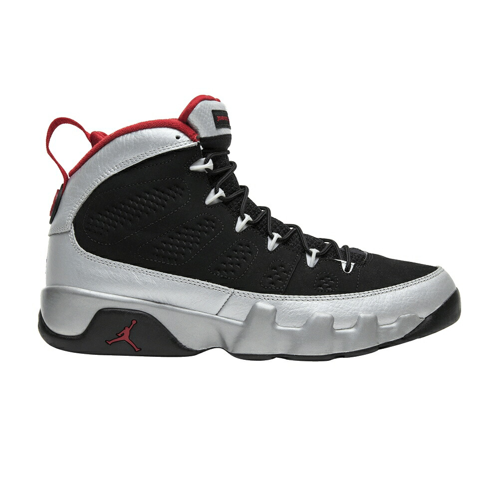 ナイキ 黒いこと 黒いこと プラチナム 赤 赤いこと エアジョーダン \u0027JOHNNY KILROY\u0027 スニーカー メンズ AIR JORDAN AIR JORDAN 9 RETRO / BLACK METALLIC PLATINUM GYM RED