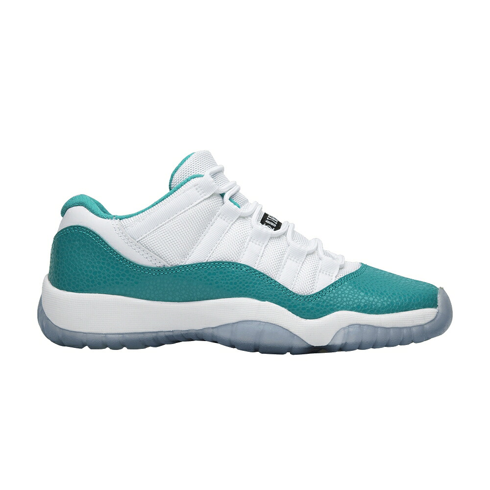 ナイキ 白色 ホワイト ターボ 緑 グリーン エアジョーダン 'AQUA SAFARI' ジュニア キッズ AIR JORDAN AIR JORDAN 11 RETRO LOW GS / WHITE TURBO GREEN VOLT ICE BLK ベビー マタニティ スニーカー