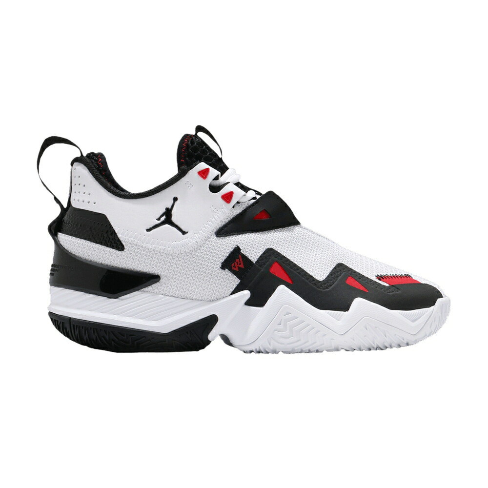 ナイキ ウェストブルック 白色 ホワイト 赤 レッド 黒色 ブラック エアジョーダン BLACK TOE スニーカー メンズ AIR JORDAN AIR JORDAN WESTBROOK ONE TAKE PF / WHITE UNIVERSITY RED BLACK